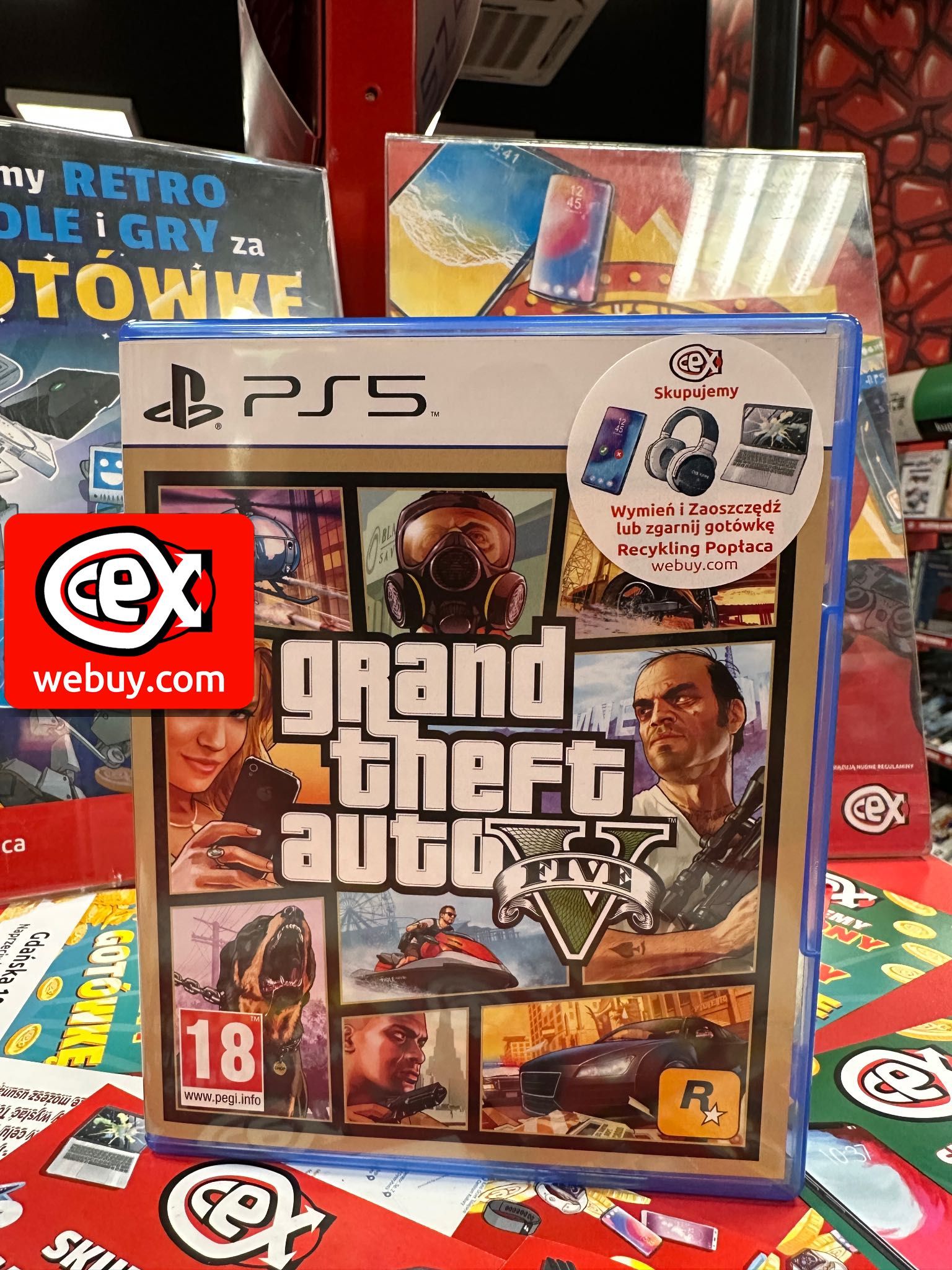 Gra Grand Theft Auto V (GTA 5) [PS5] CeX Bydgoszcz