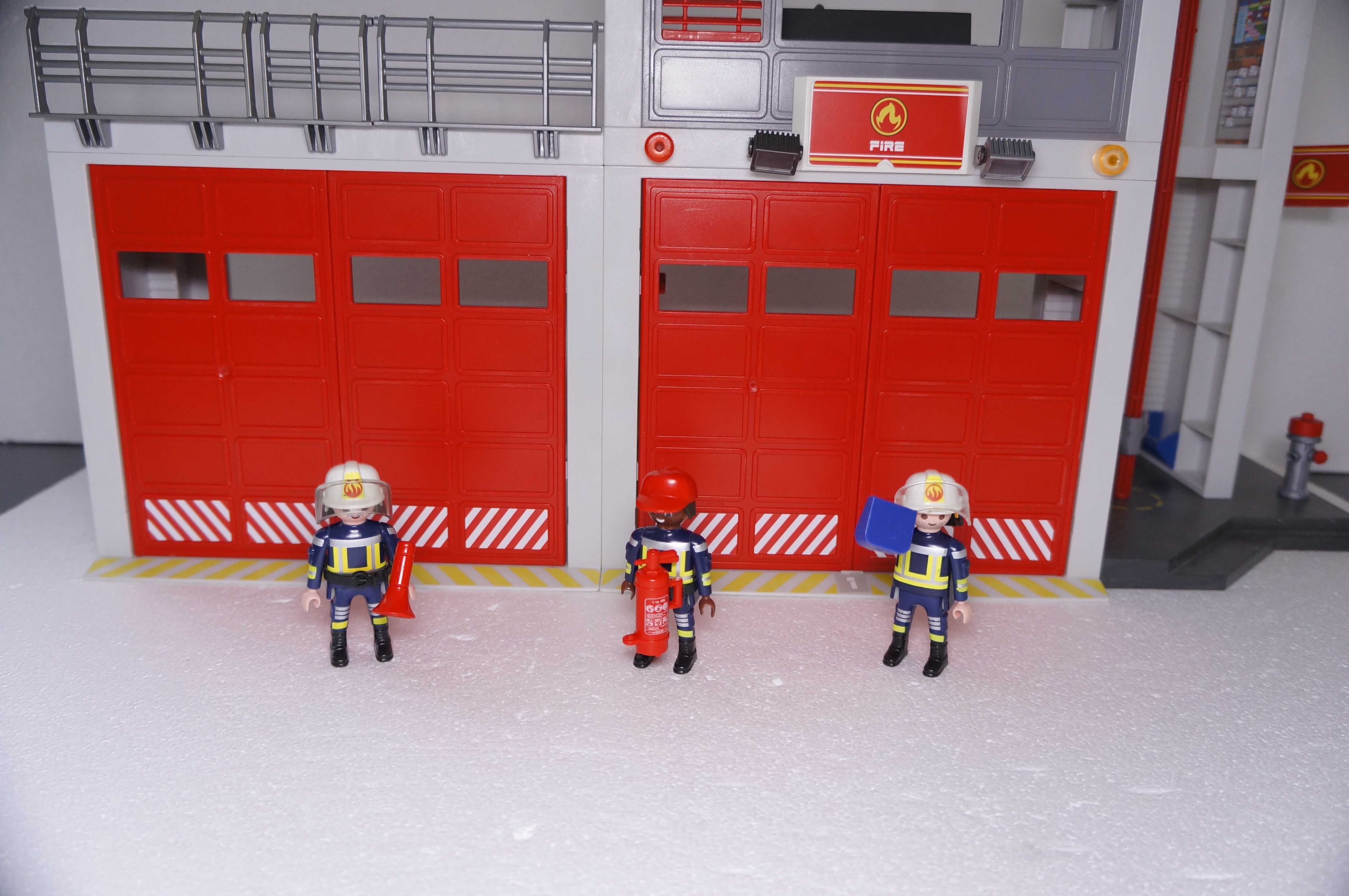 Playmobil 951 Strażak Straż Remiza lotnisko na helikopter Playmobile