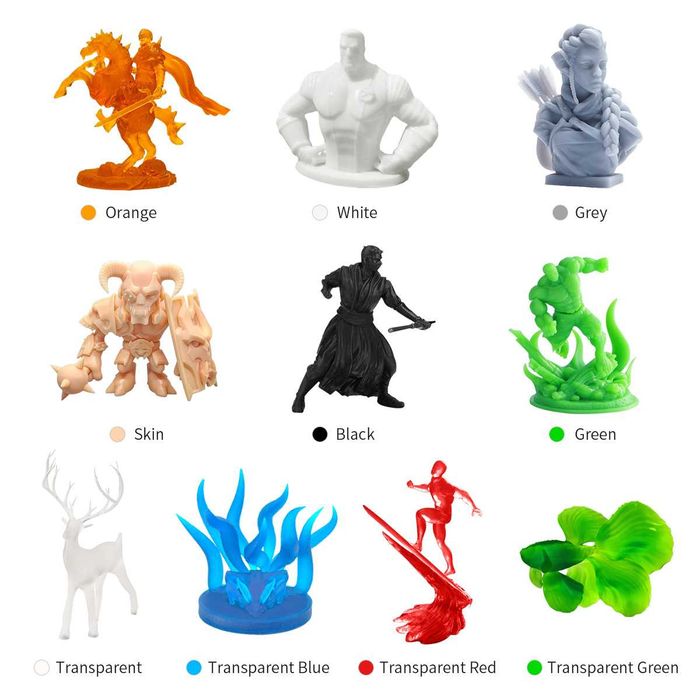 SUNLU 3D Resins – Washable and ABS-Like64286265196547124