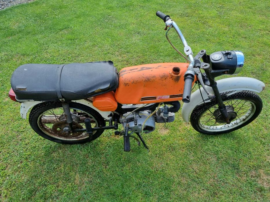 Motorower Jawa Mustang 50 i Wierchowina 5 ( Romet WSK MZ Simson Komar)