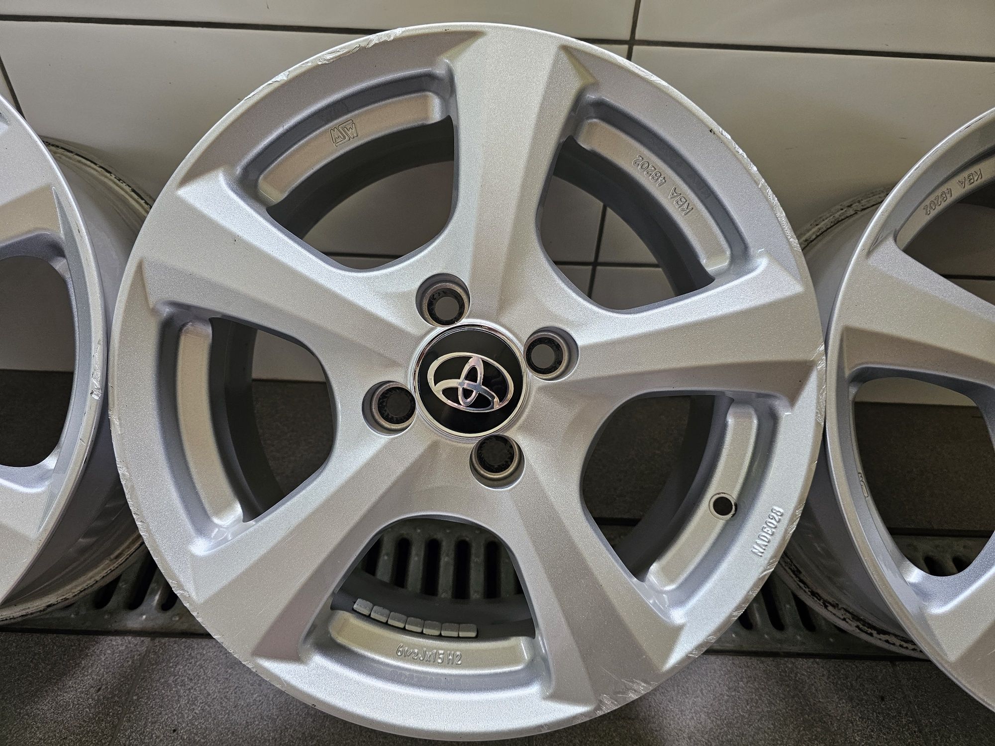 Alufelgi 15 4x100 Hyundai I10 I20 Honda Jazz Toyota Yaris Kia Rio Pica