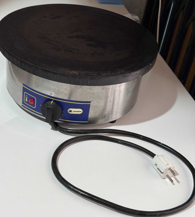 Máquina eletrica para crepes