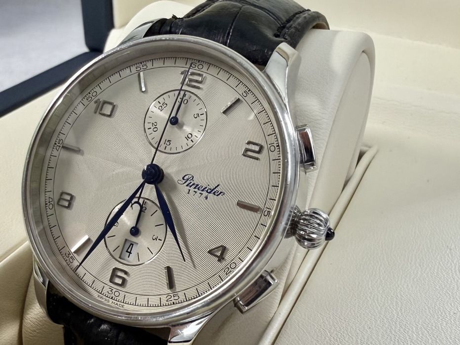 Швейцарський годинник Pineider Chrono Manual Steel 5009