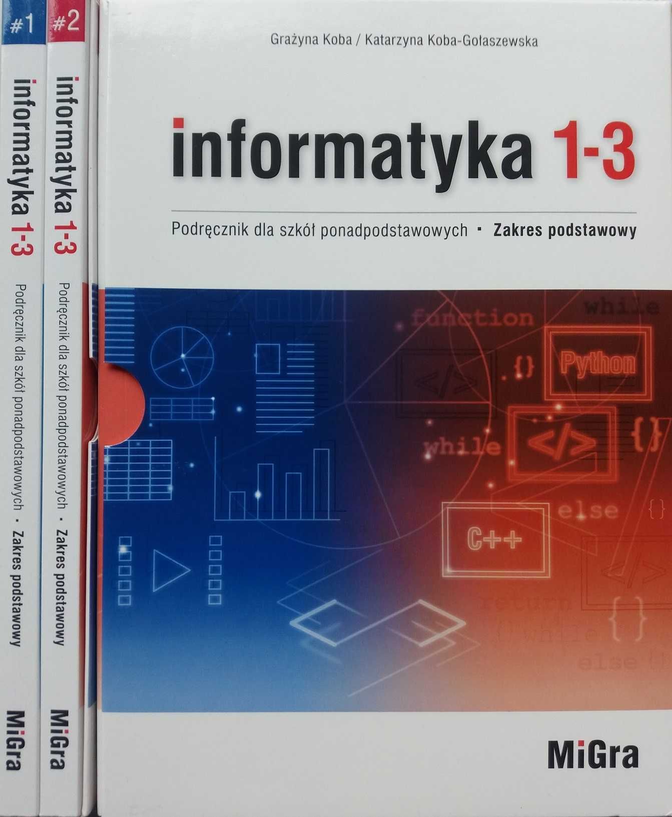 Informatyka 1-3 podr. ZP pakiet Grażyna Koba, K Koba-Gołaszewska MiGra