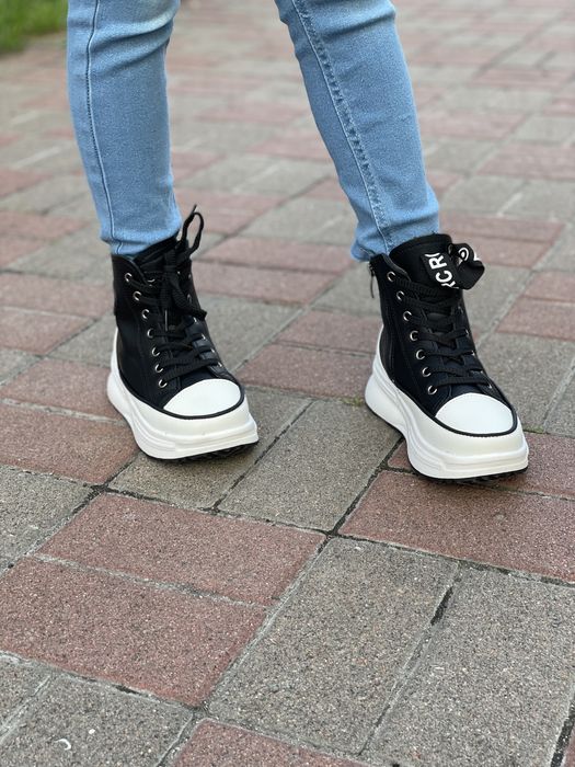 Демисезонные детские осенние ботинки для девочки 32-37