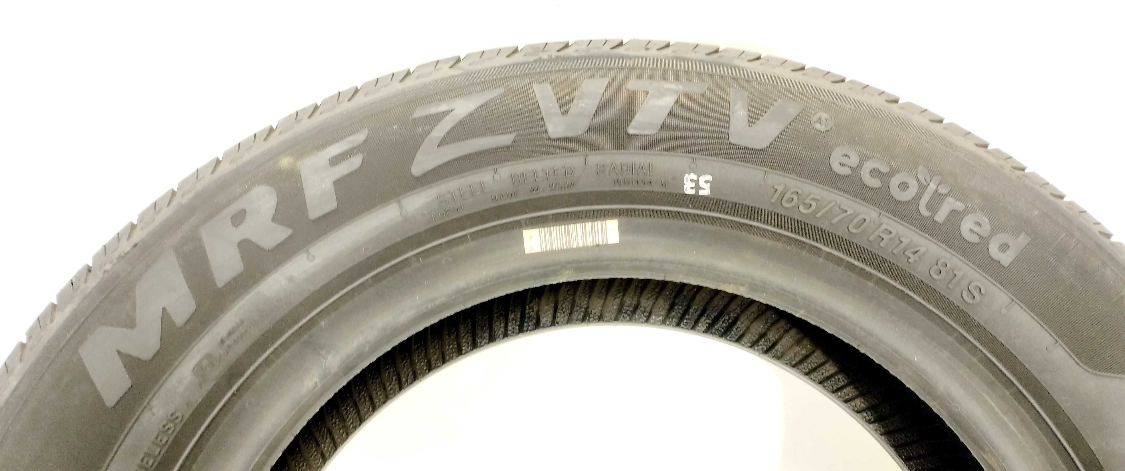 4x 165/70 R14 MRF opony letnie nowe / 4320 / montaż