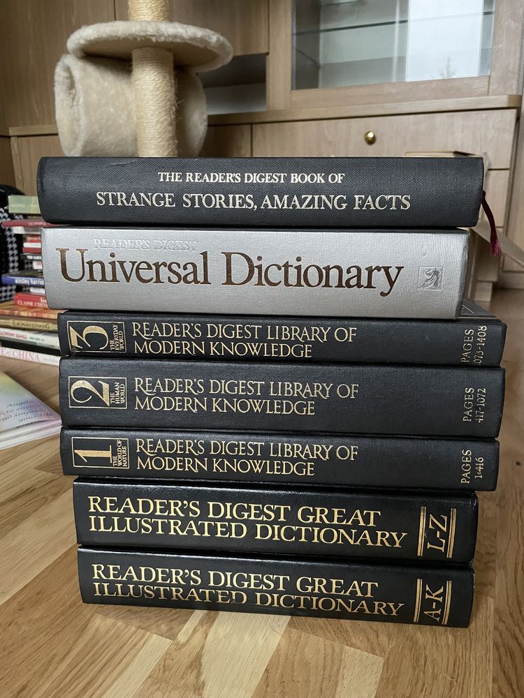 Reader’s Digest słowniki piękna kolekcja po angielsku
