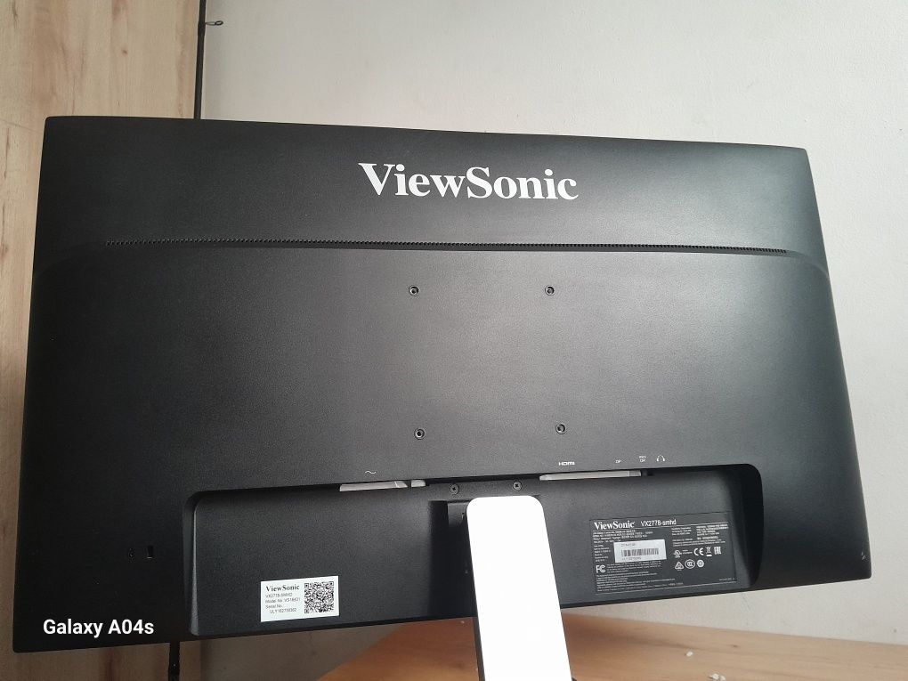 Sprzedam monitor Monitor ViewSonic 27" VX2778-SMHD