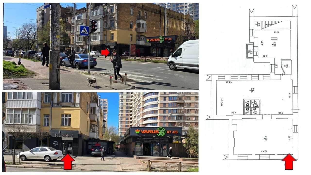 Здам в оренду приміщення. Жилянська, 55