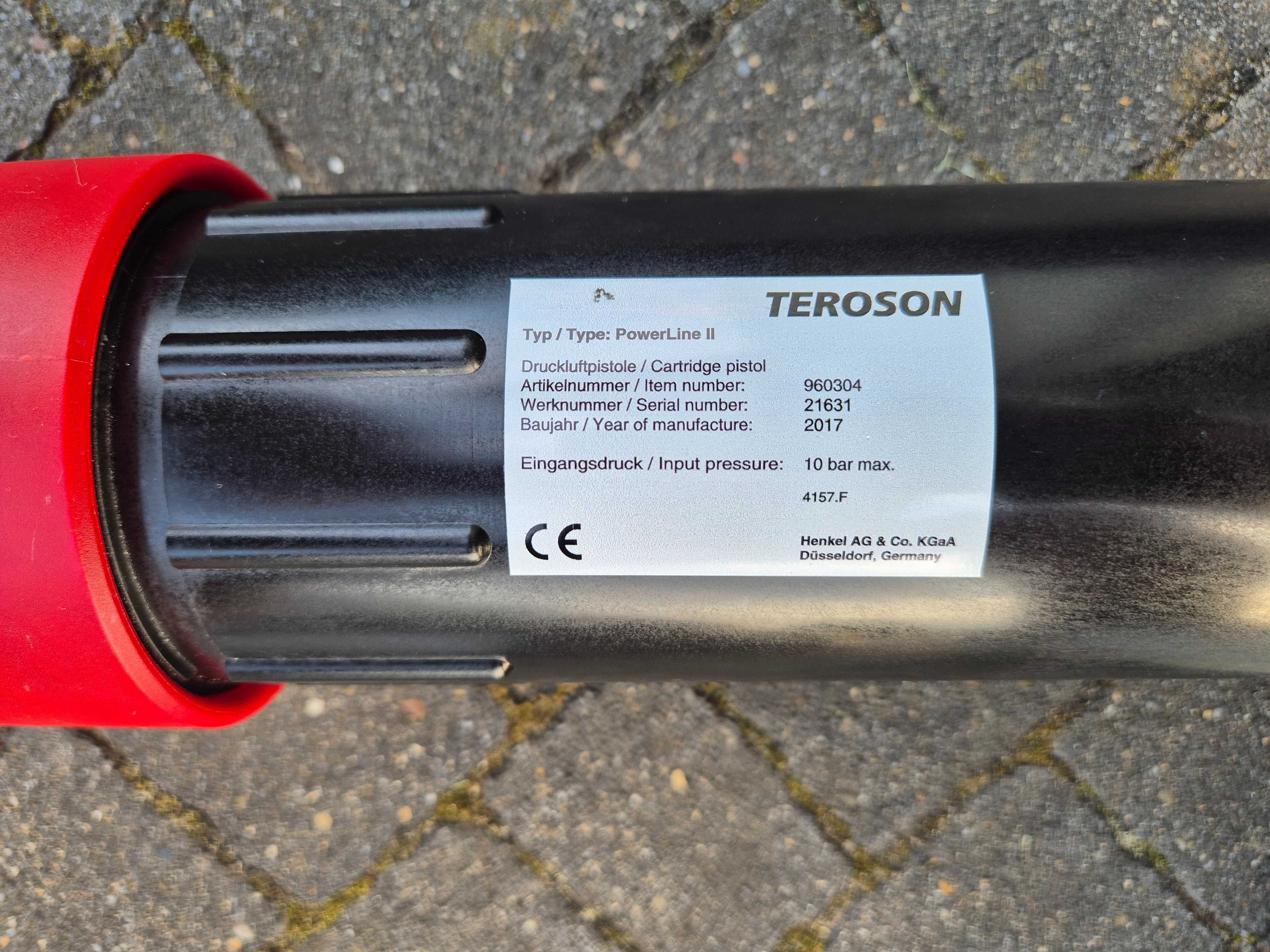 TEROSON 960304 POWER LINE II pistolet do mas natryskowych NOWY