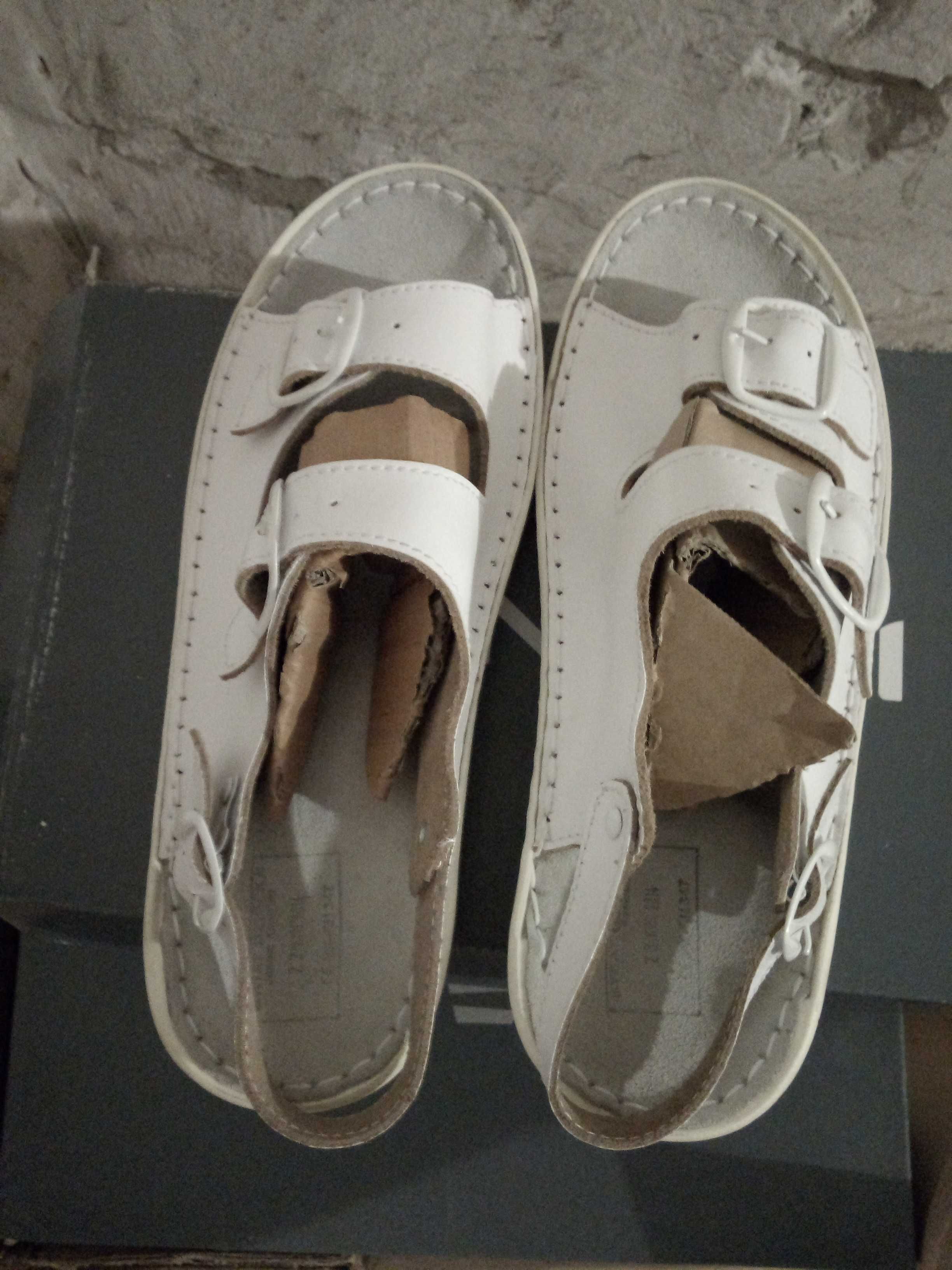 buty damskie białe