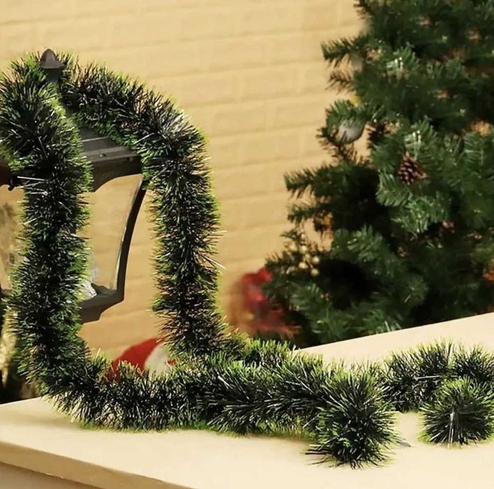 Łańcuch choinkowy girlanda na choinkę świąteczna choinkowa gruba 6m