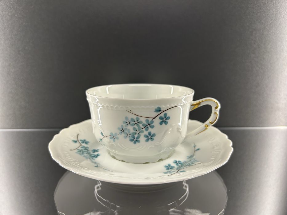 Чайна пара, 200 мл, Limoges , тавро, вінтаж.