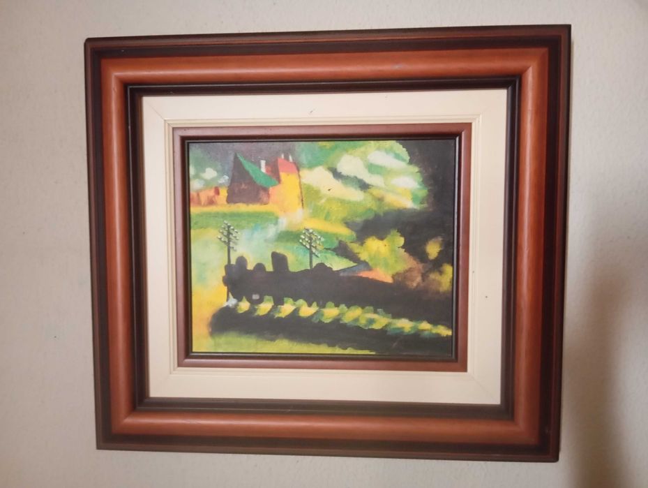 Telas pintadas a óleo