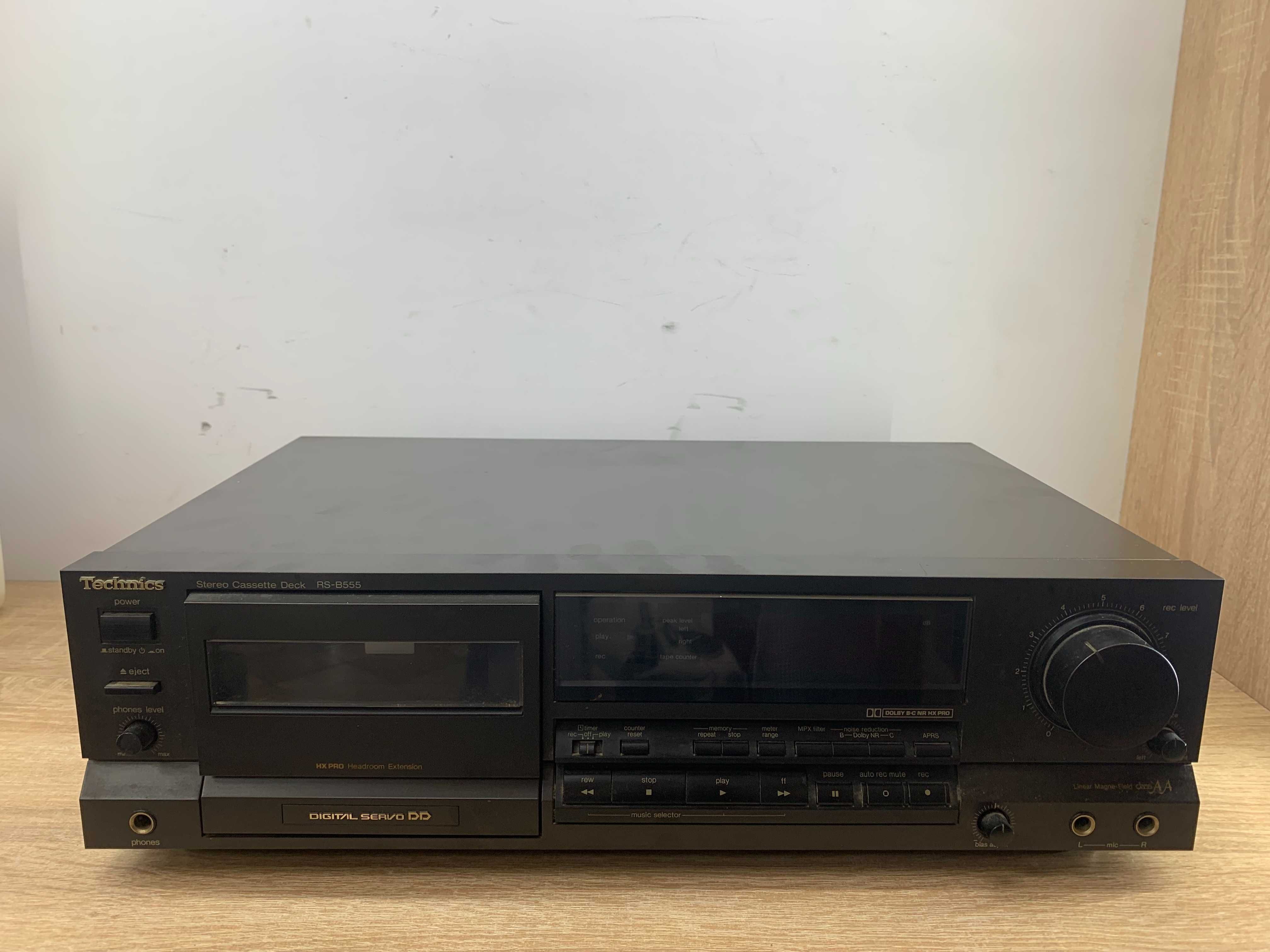 Magnetofon kasetowy Technics RS-B555 |ZADBANY|