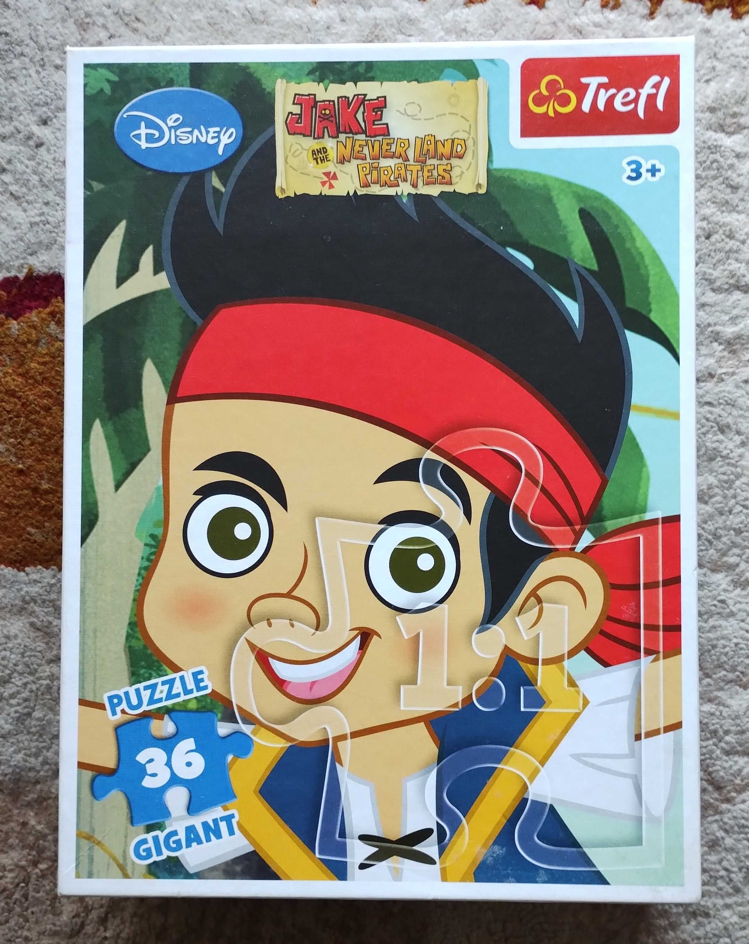 Puzzle gigant- Jake and never land pirates