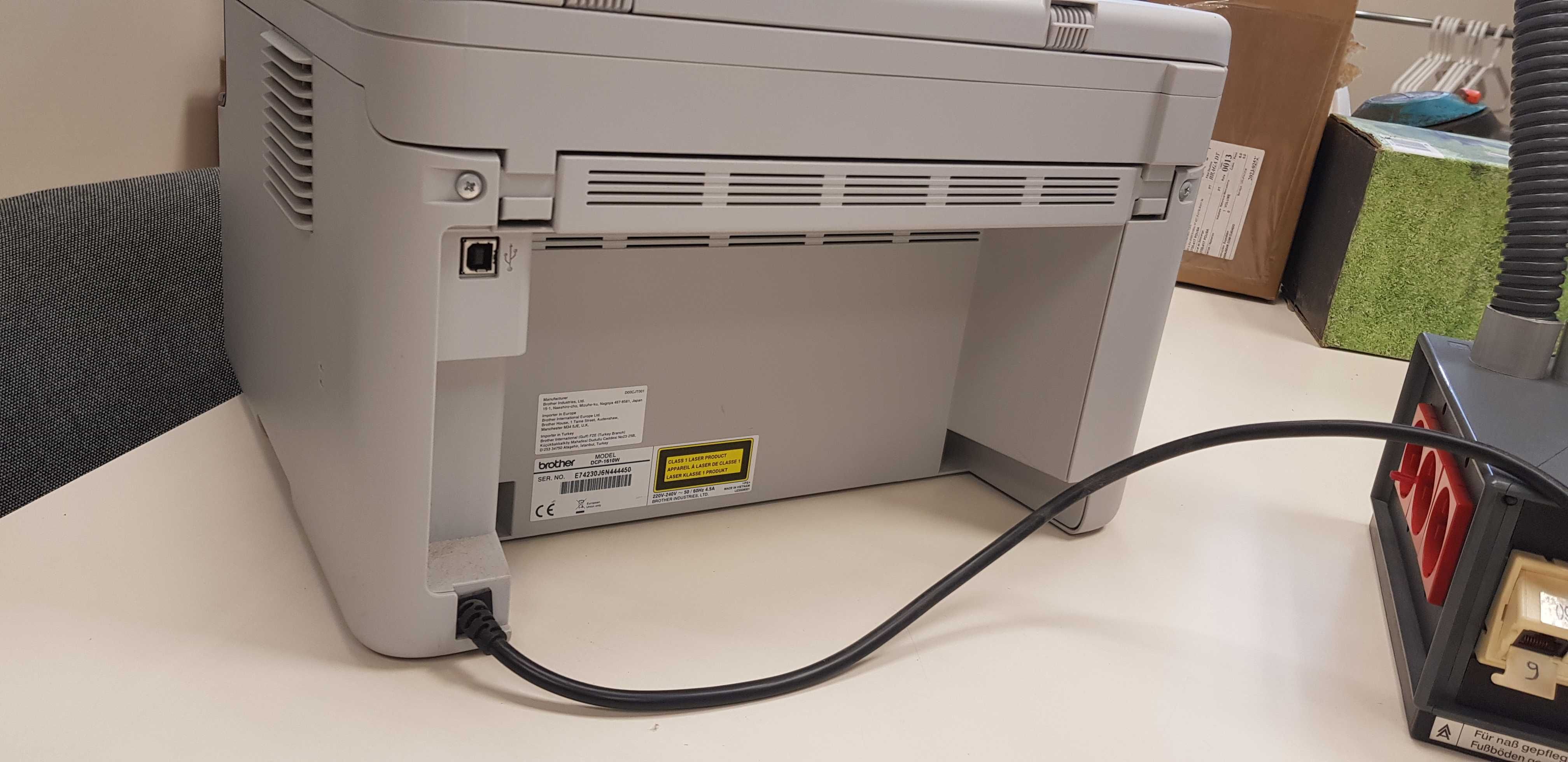 Impressora Brother Laser Mono DCP-1610W - Multifunções Wi-Fi