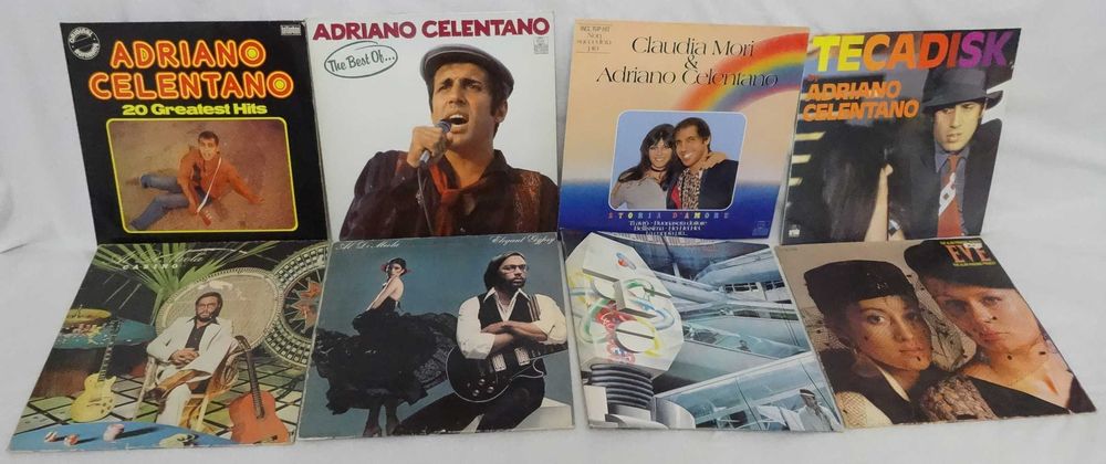 LP-Adriano Celentano,Al Di Meola,The Alan Parsons Project