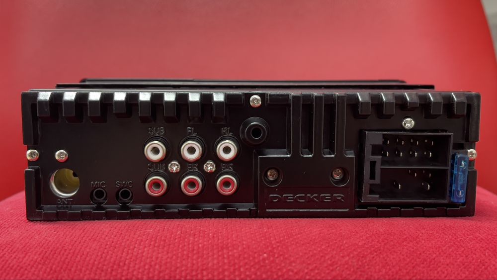 Магнітола Decker MDR-124/Bluetooth/DSP/RGB/USB/AUX/Flack