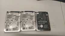 Lote de 3 discos HDD 2.5 polegadas HGST