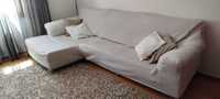 ** GRÁTIS ** Sofá 3/4 lugares chaise long ( 3