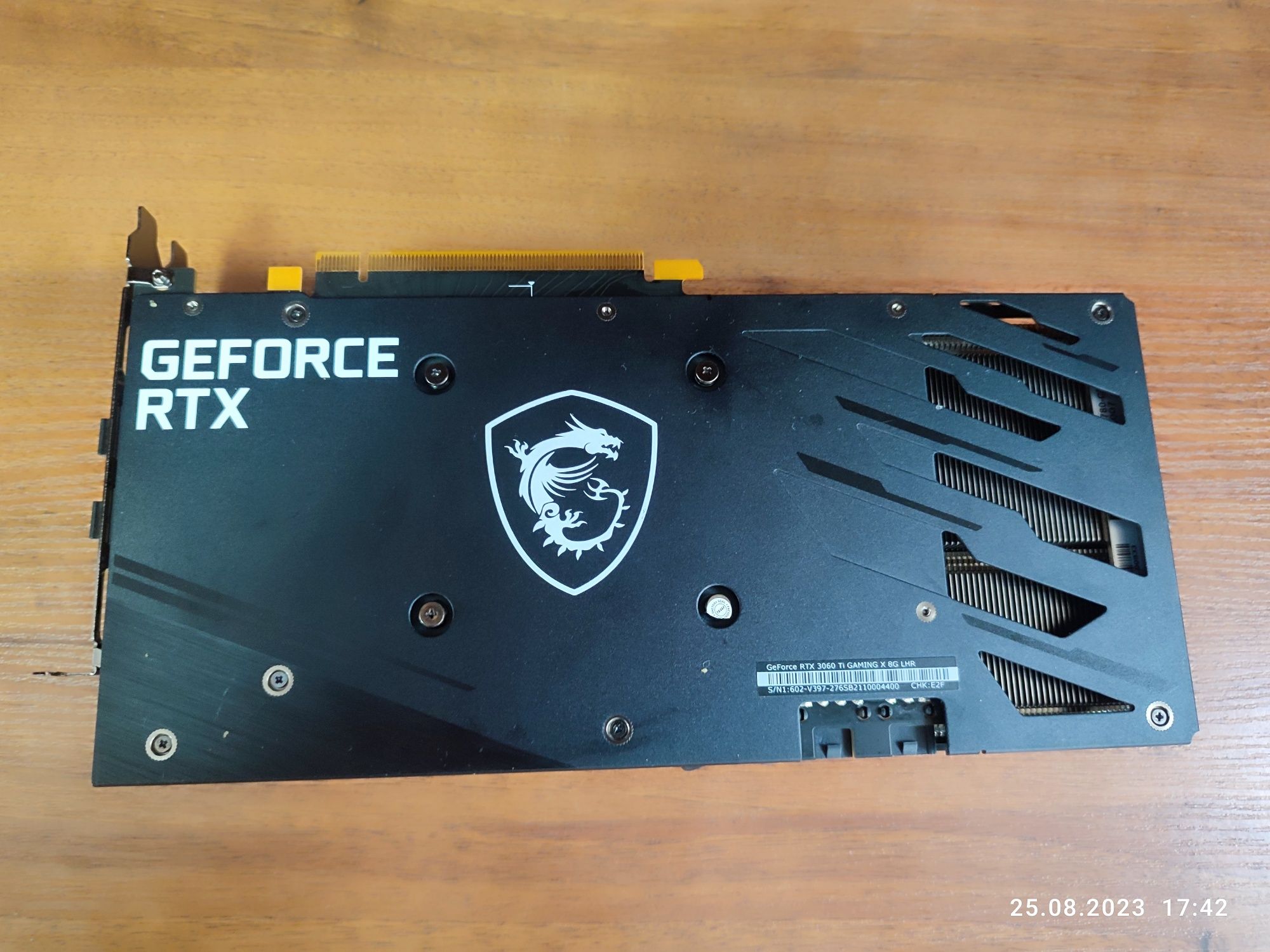 Видеокарта Nvidia Geforce RTX 3060 Ti 8Gb