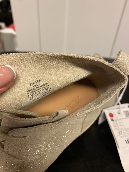 Дитячі лофери ZARA (27 розмір)