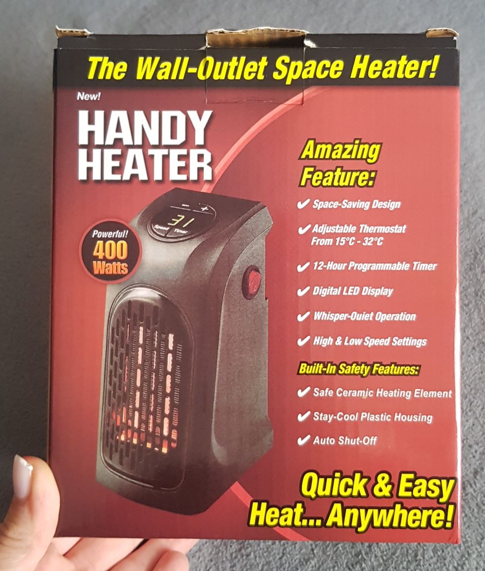 Grzejnik ścienny mini, termowentylator