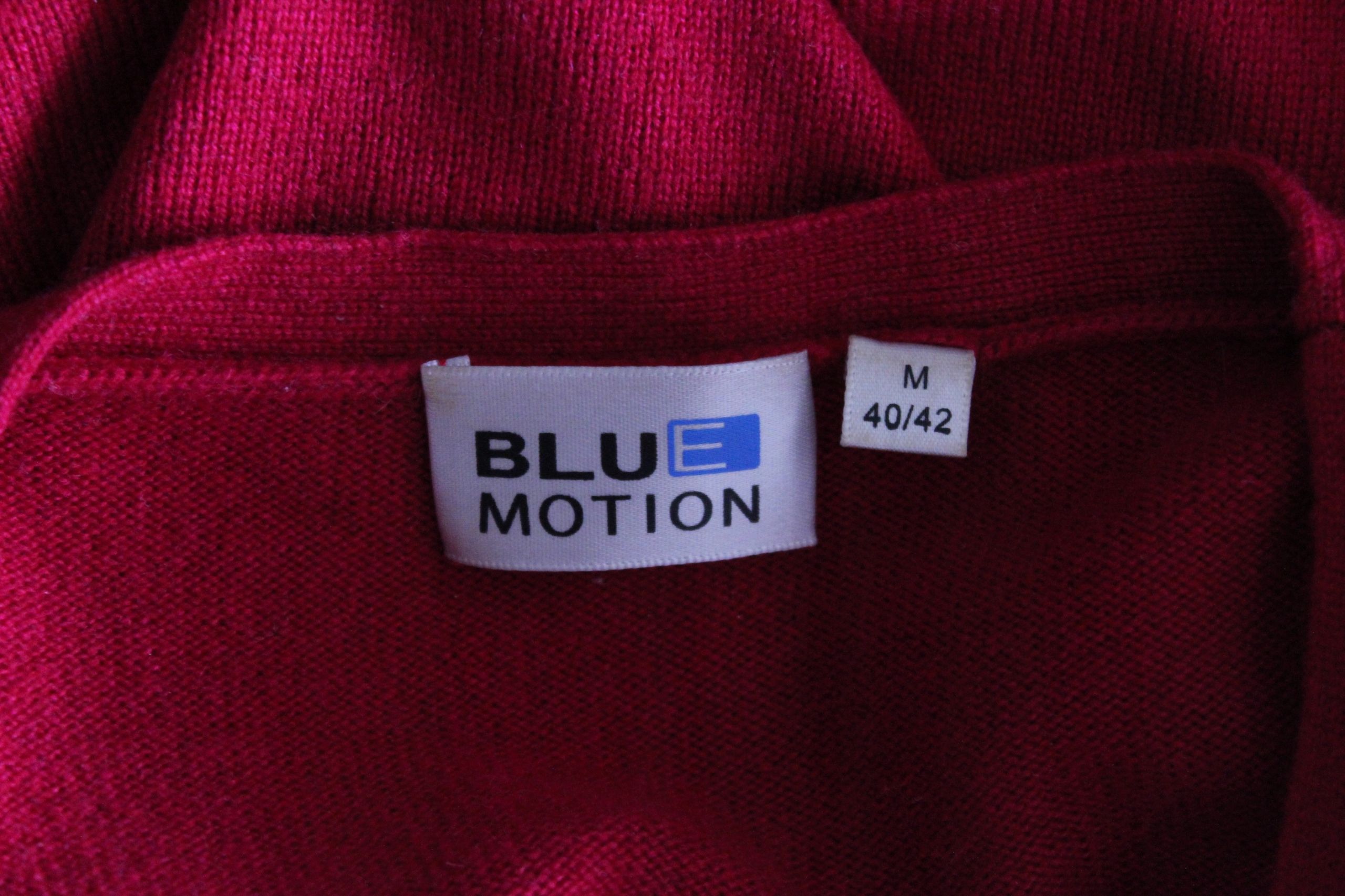 Blue Motion Sweter 55% Jedwab 45% Kaszmir Roz. 40/42