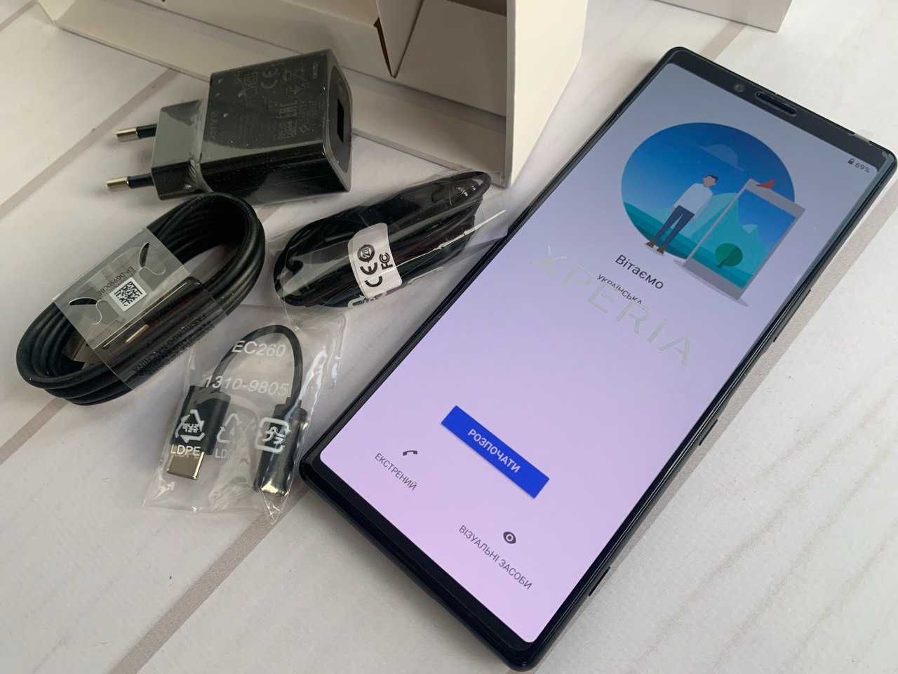 нова ™ XPERiA 1 SONY • Dual-sim 128Gb J9110 - Запаковані, з Гарантією