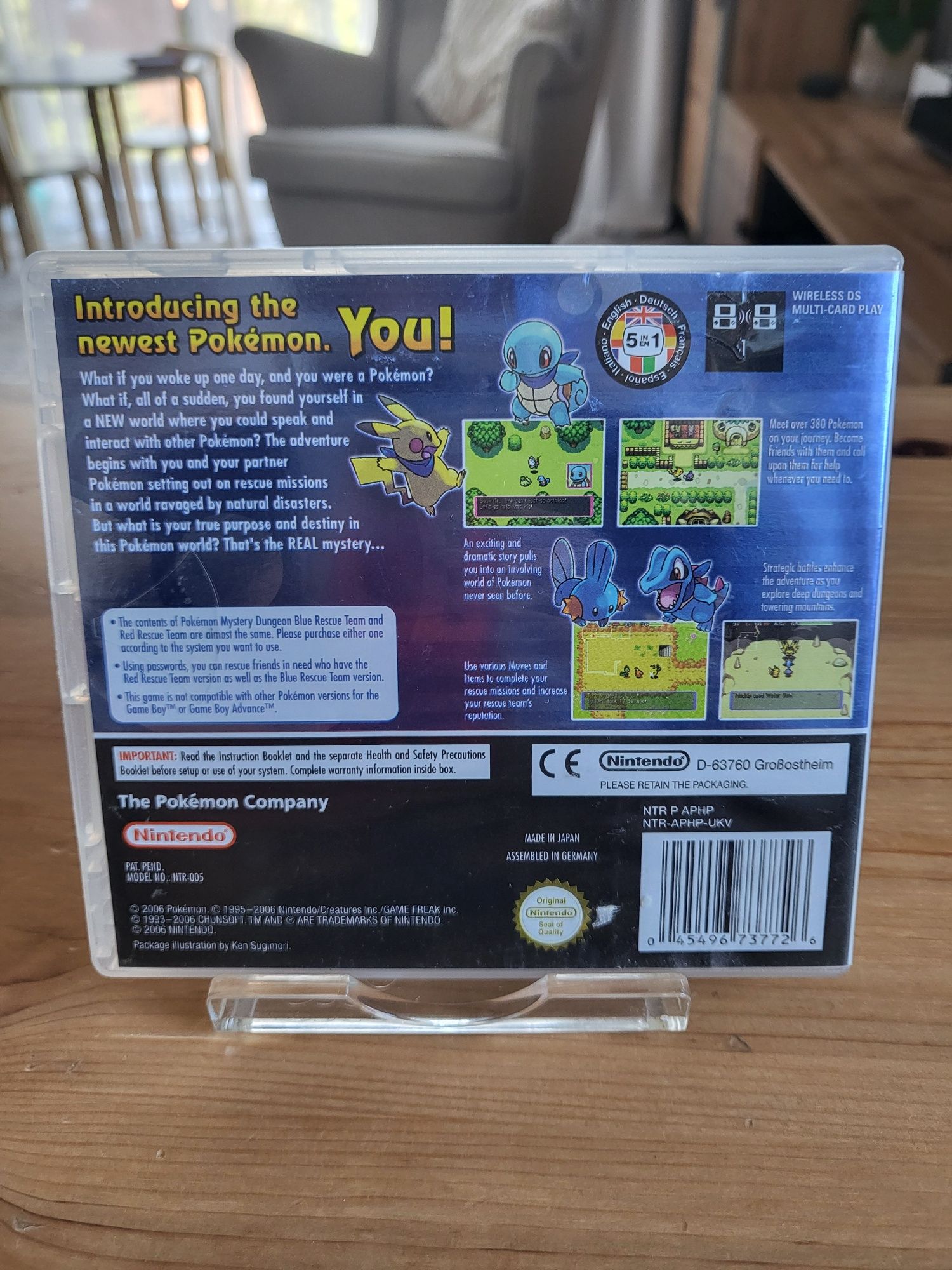 Pokemon Mystery Dungeon Blue Rescue Team