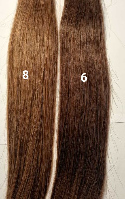 Extensões Adesivas de Cabelo 100% Humano - 50cm e 60cm