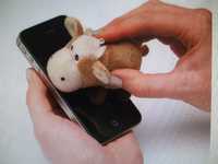 для чистки экрана телефона игрушка собачка dusty pups