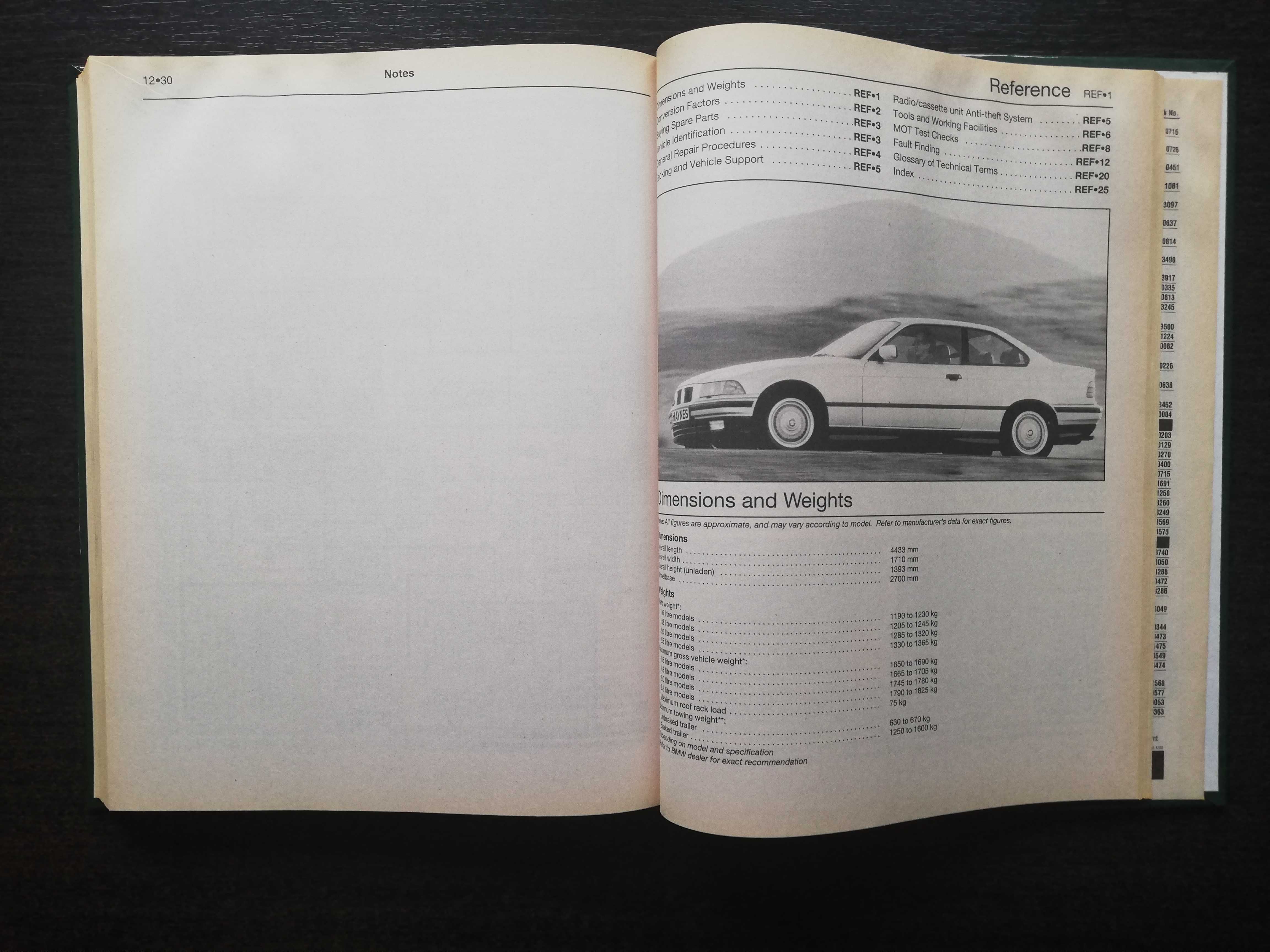 Książka BMW 3 E36 Haynes