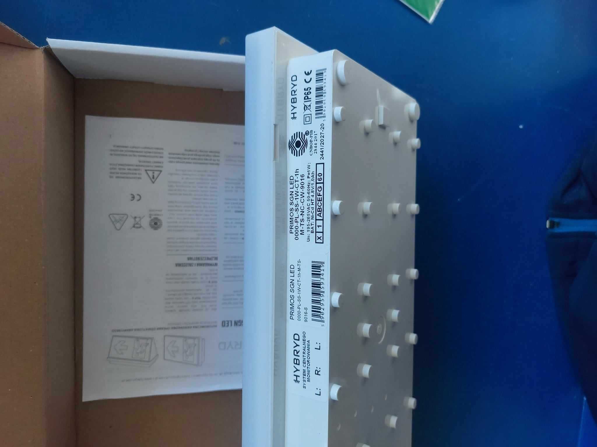 Oprawa Awaryjna HYBRYD LED 1W-CT-1h
