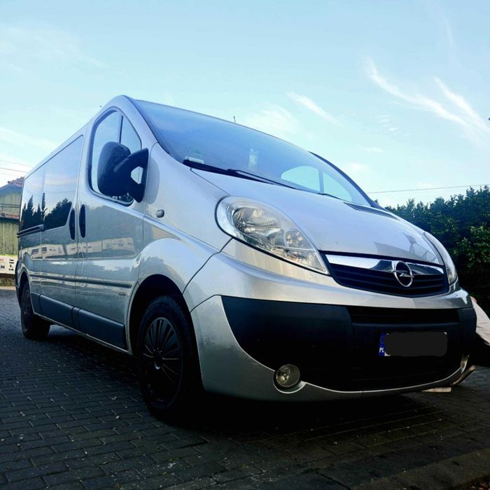 Wynajem Busa Long 9 osobowego Vivaro/Trafic + hak! TYCHY/ŻORY