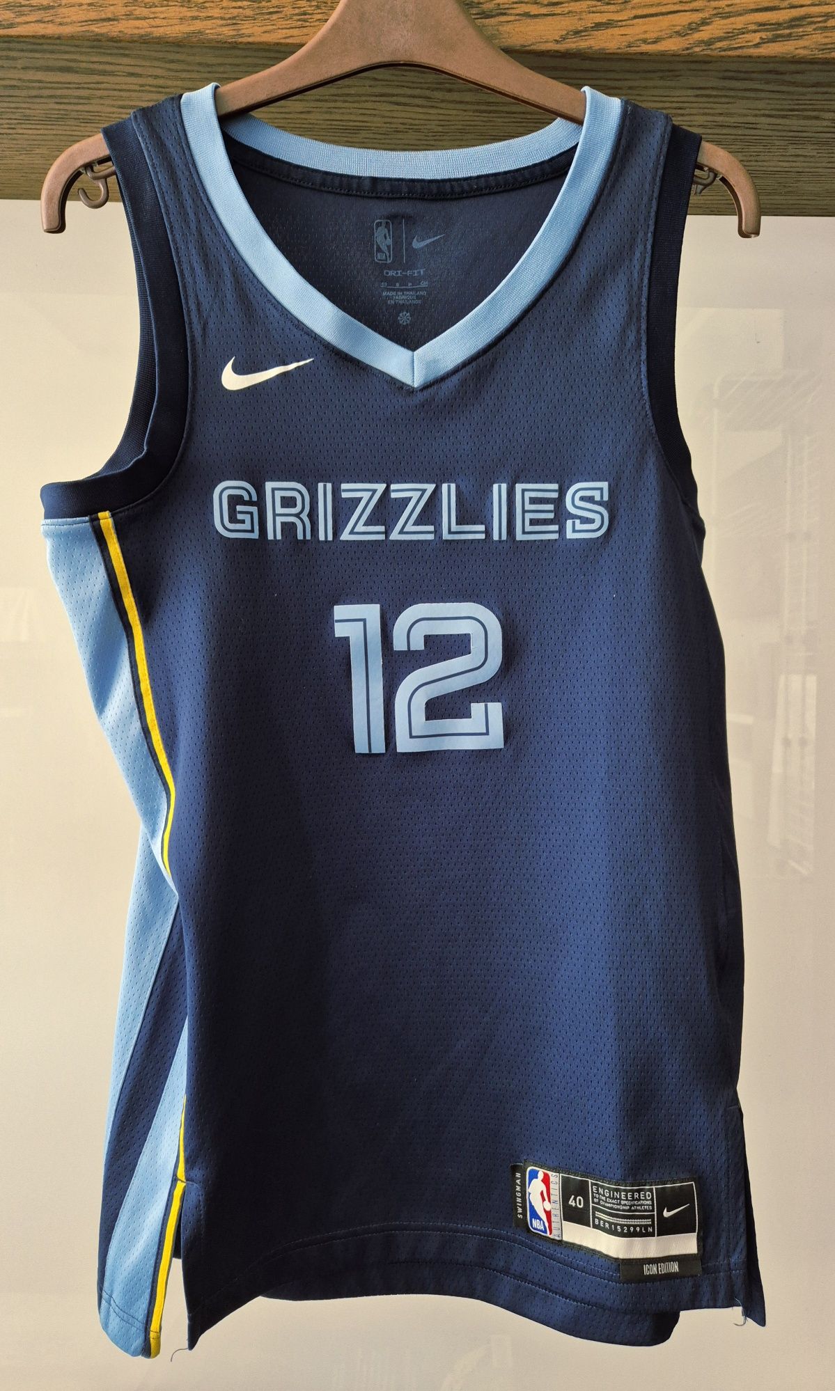 koszulka Nike Ja Morant Memphis Grizzlies Icon Edition 2022/23, r. S