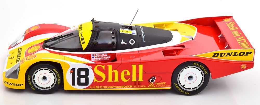 Model 1:18 Norev Porsche 962C #18 24h LeMans 1988