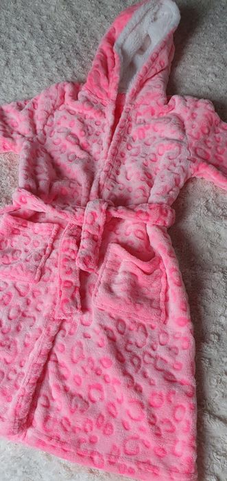 Robe polar rosa quentinho