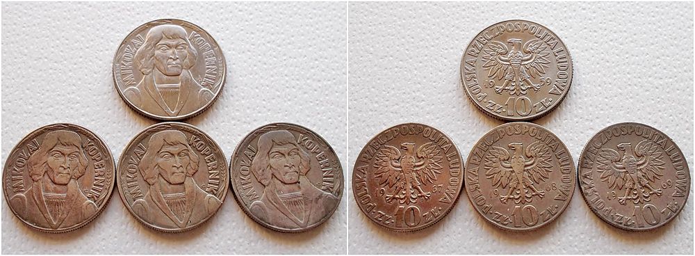 Zeestaw 10 zł M.Kopernik