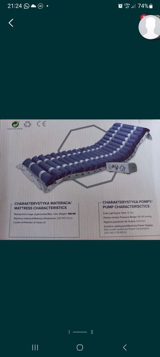 Materac odleżynowy Vita Care