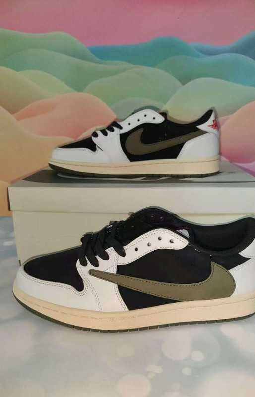 NowyinieużywanyJordan1RetroLowOGSPTravisScottOliveR39