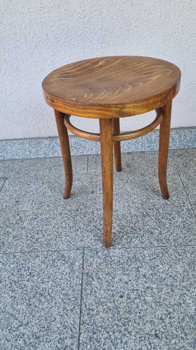 Thonet taboret krzesło gięte przedwojenne Art Deci Design
