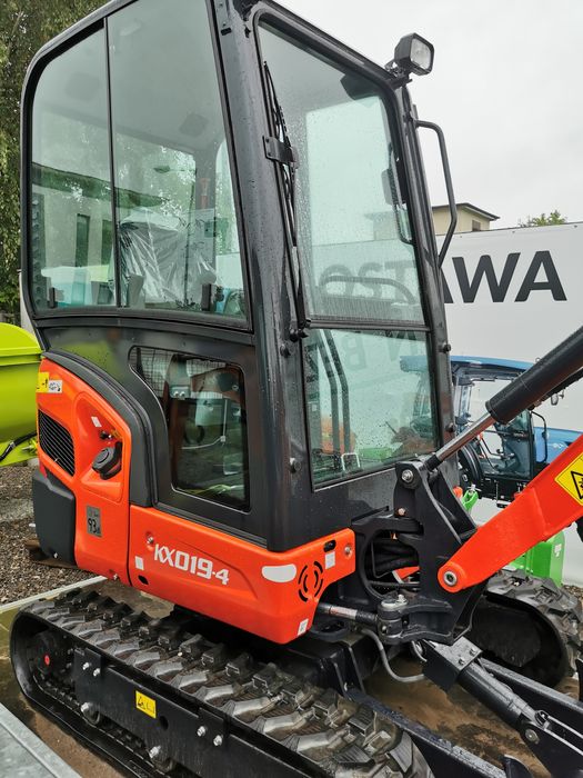 Wynajem minitraktorka kubota kx27 kx19