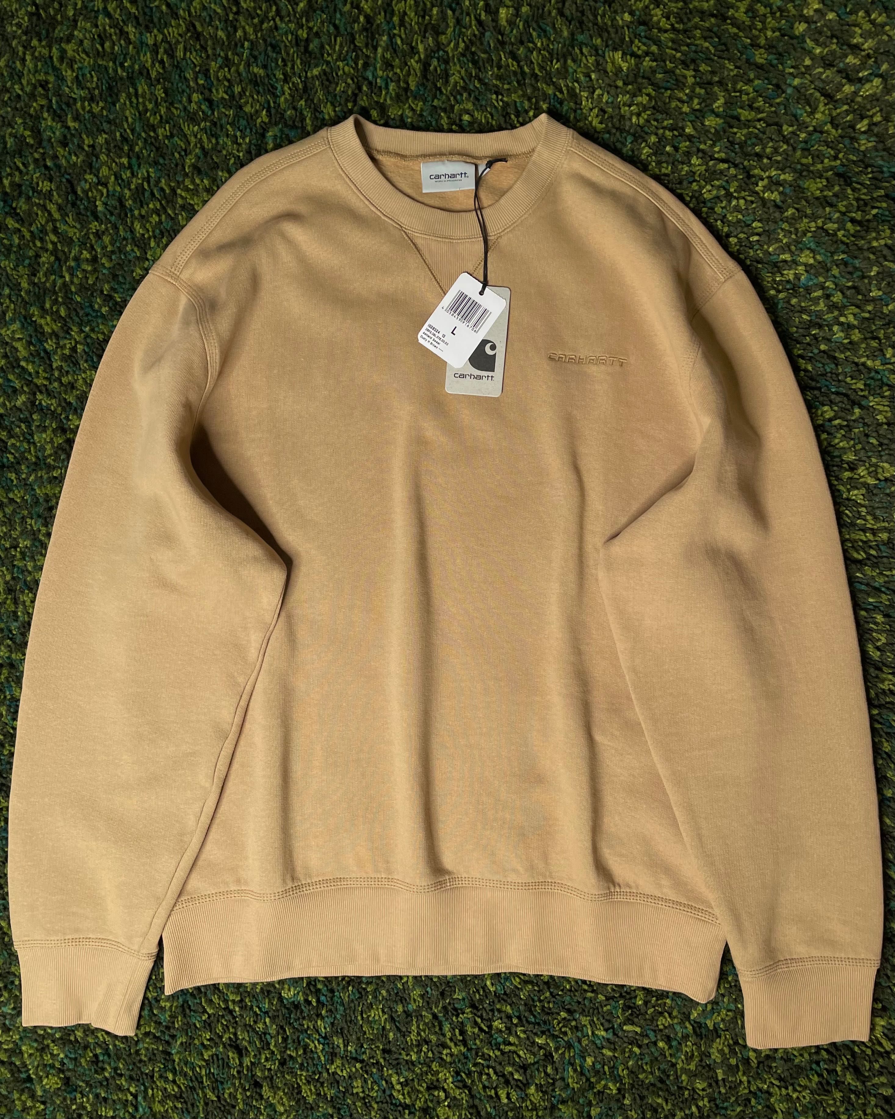 Кофта Carhartt WIP Ashland Sweat Dusty Hamilton Brown (new) | ORIGINAL