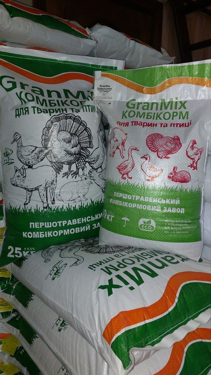 GranMix преміум комбікорм для птиці .
