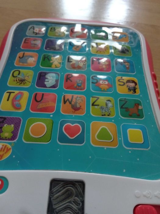 Tablet edukacyjny literki litery Smily Play