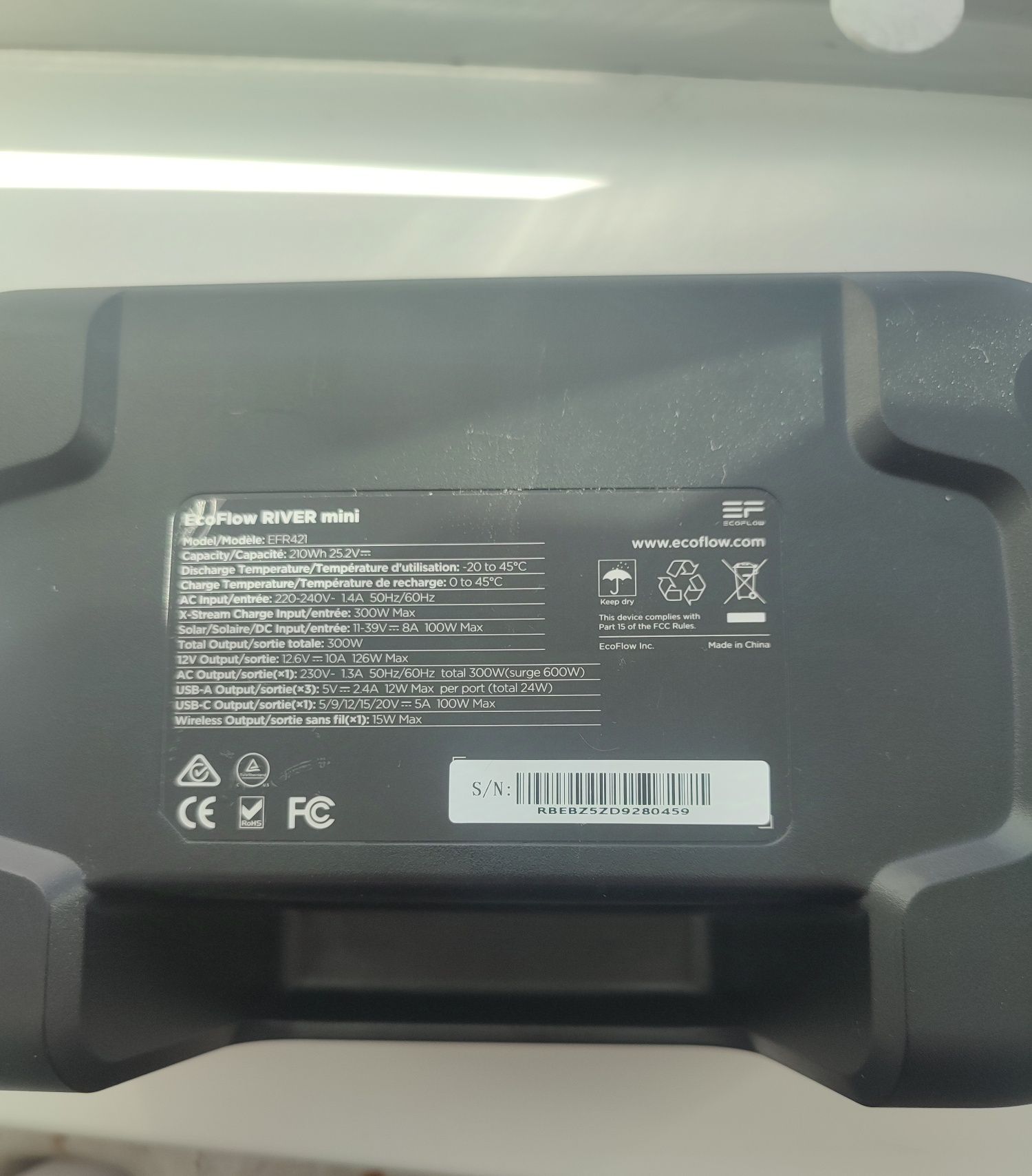 Зарядна станція Ecoflow rever mini