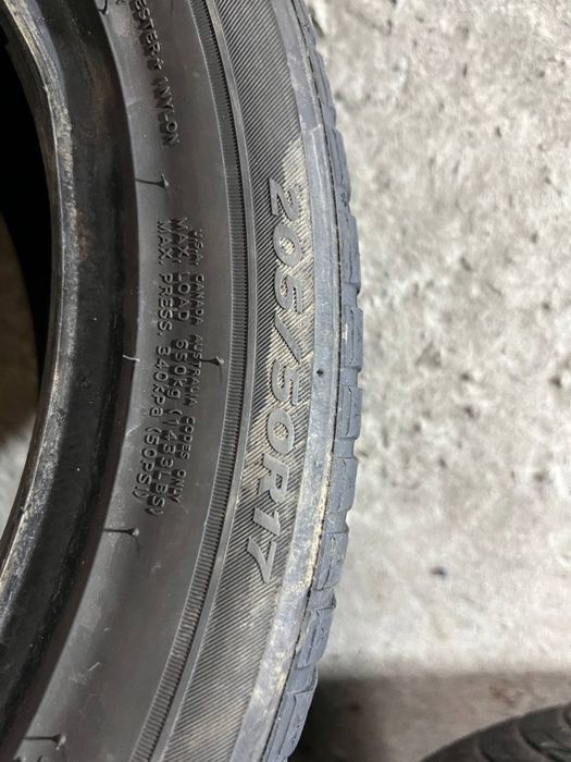 Автошини зимові HANKOOK 205/50/17 (2шт)Колеса,Гума,Скати, Шини)