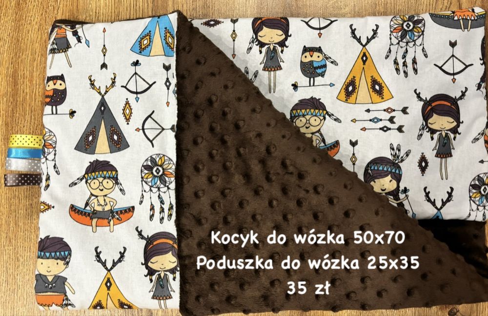 Pościel do gondoli kocyk, poduszka